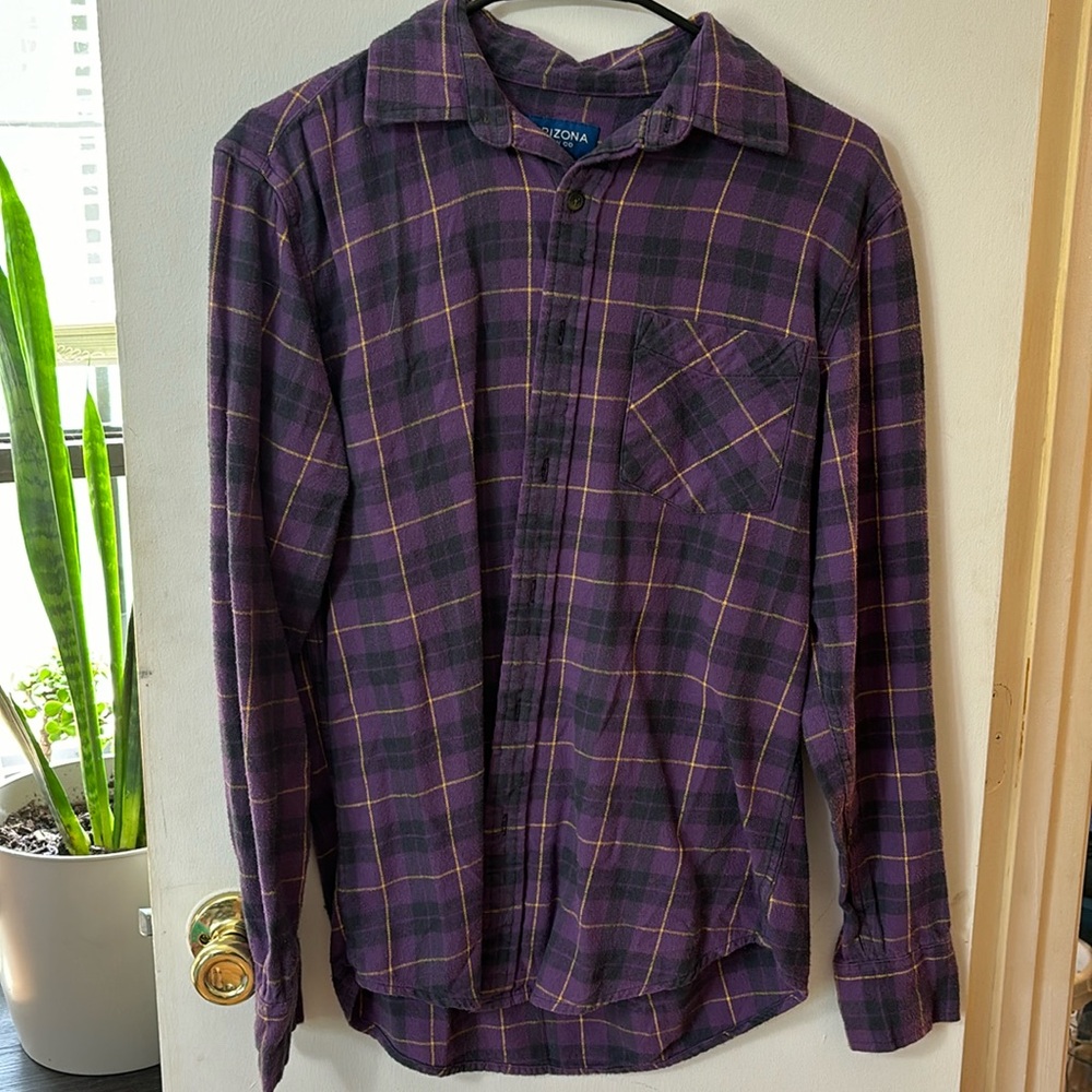 Purple Flannel Shirt